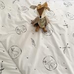 cobertor algodon infantil unisex boho