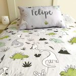 cobertor algodon infantil dinosaurio dino